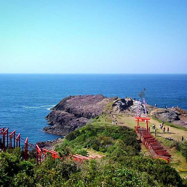Seaside inari shrine, Yamaguchi-ken